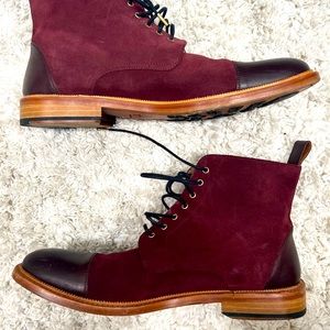 Maroon Taft Jack boot size 12